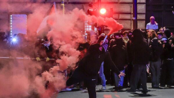 İtalya'da Filistin Yanlısı Protestolar İtalya'da Filistin Yanlısı Protestolar - Sputnik Türkiye