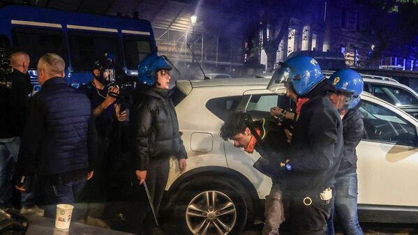 İtalya'da Filistin Yanlısı Protestolar İtalya'da Filistin Yanlısı Protestolar - Sputnik Türkiye