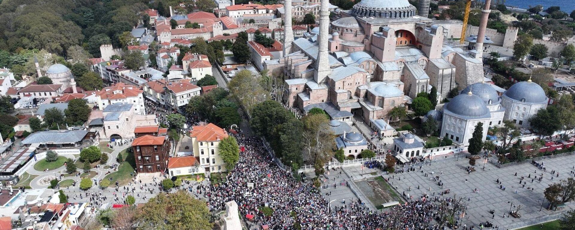 İstanbul'da Filistin'e ve Uluslararası Özgürlük Filosu'na Destek - Sputnik Türkiye, 1920, 24.11.2025
