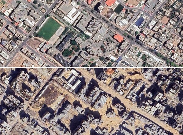 Gazze Şeridi nasıl değişti - Sputnik Türkiye