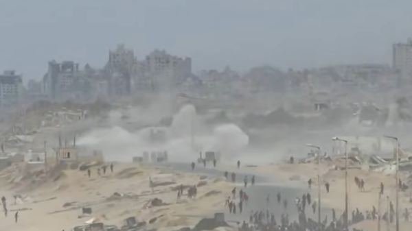 Gazze’de ateşkesin yürürlüğe girdiği açıklandı: İsrail bombardımanlarına canlı yayında devam ediyor - Sputnik Türkiye