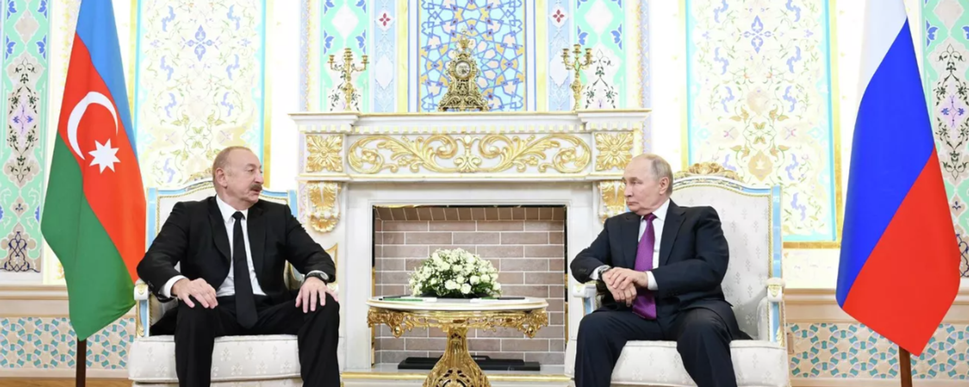 Vladimir Putin-İlham Aliyev - Sputnik Türkiye, 1920, 09.10.2025