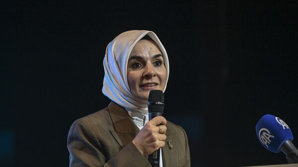 Aile ve Sosyal Hizmetler Bakanı Mahinur Özdemir Göktaş - Sputnik Türkiye