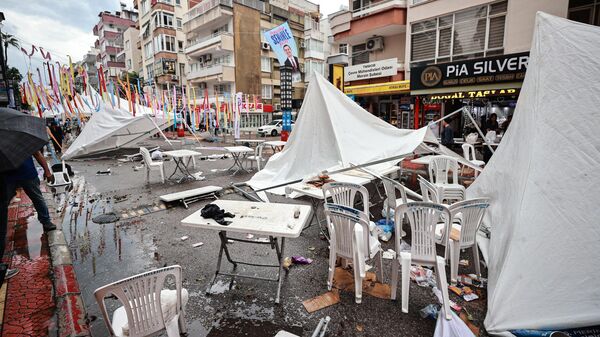 Mersin fırtına - Sputnik Türkiye