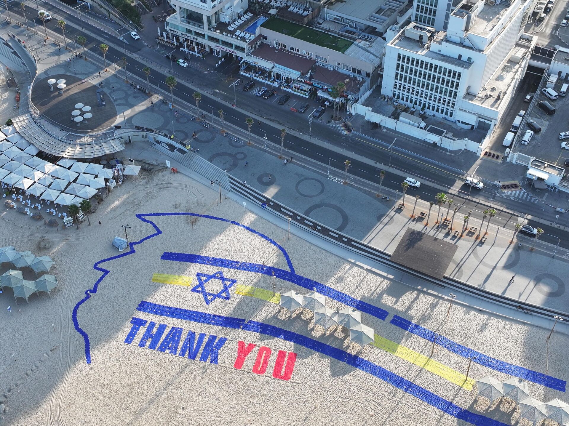 İsrail'den Trump'a dev teşekkür: 3 futbol sahası uzunluğunda - Sputnik Türkiye, 1920, 13.10.2025