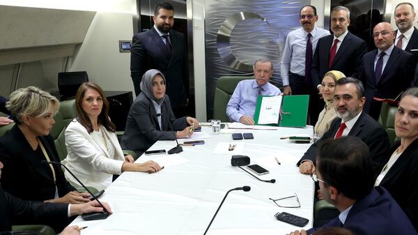 Cumhurbaşkanı Recep Tayyip Erdoğan - Sputnik Türkiye