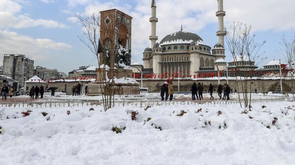 İstanbul'da kar - Sputnik Türkiye