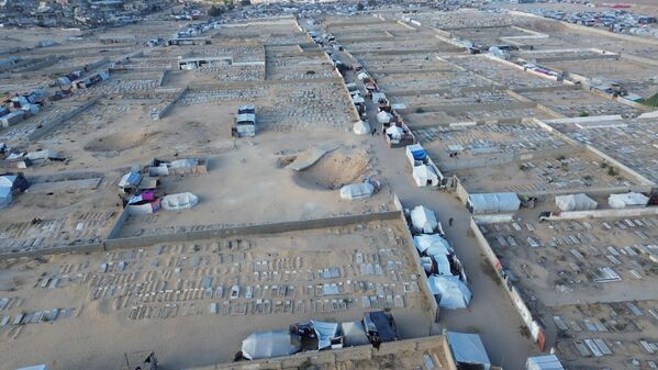 İsrail ordusunun ateşkes sonrası Gazze kentinden çekilmesiyle kentteki tahribat gözler önüne serildi. - Sputnik Türkiye