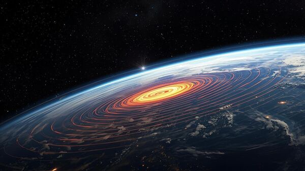 Dünyanın Manyetik Alanı (Temsili) - Sputnik Türkiye