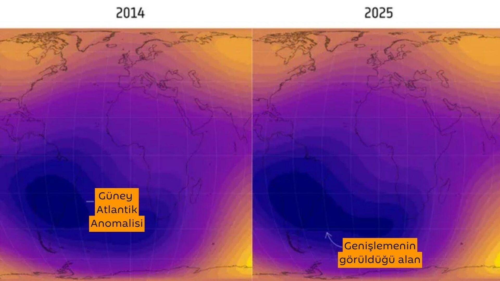 Güney Atlantik Anomalisi - Sputnik Türkiye, 1920, 15.10.2025
