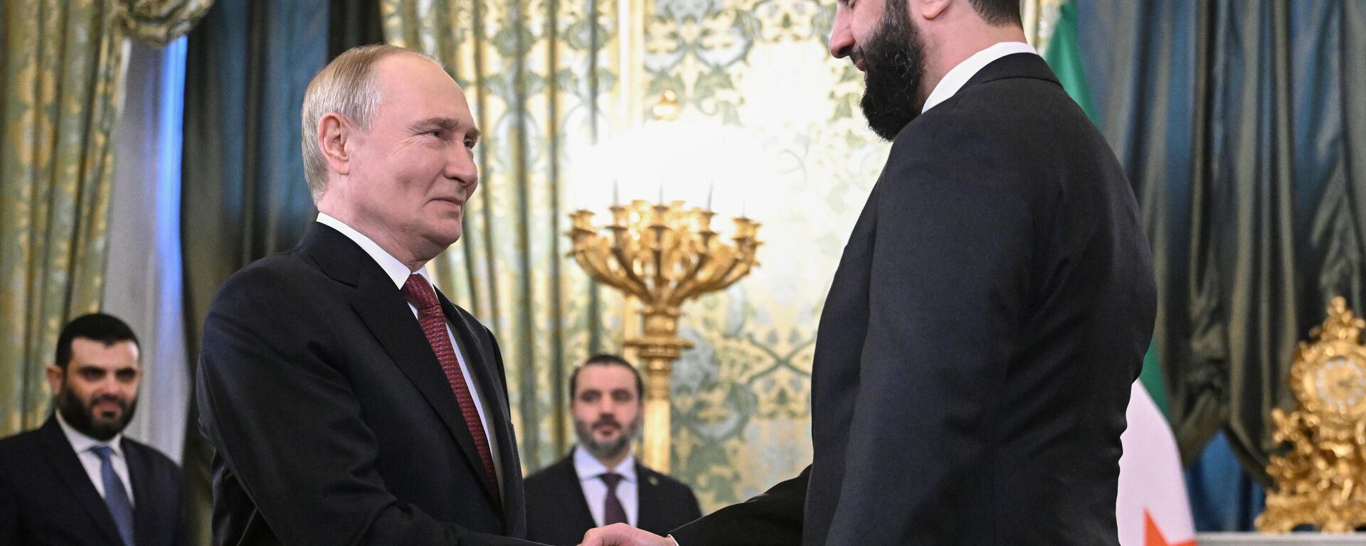 Rusya Devlet Başkanı Putin ve Suriye Cumhurbaşkanı Şara Kremlin'de bir araya geldi - Sputnik Türkiye, 1920, 27.01.2026