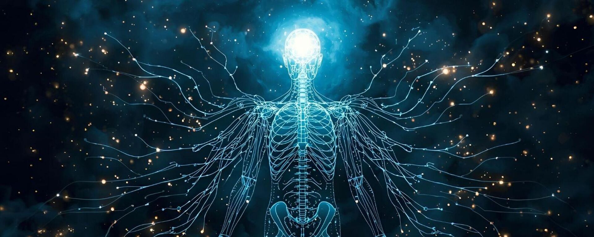 İnsan Vücudu Sinir Sistemi (Temsili) - Sputnik Türkiye, 1920, 28.10.2025