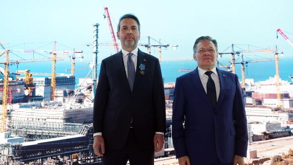 Enerji Bakanı Bayraktar'a Rusya'da 'Nükleer Alandaki Uluslararası İşbirliği Nişanı' verildi - Sputnik Türkiye