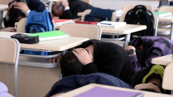 Deprem tatbikatı - Sputnik Türkiye