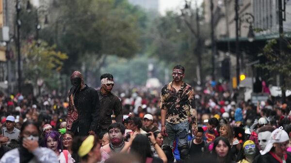 Meksika Zombi Yürüyüşü - Sputnik Türkiye