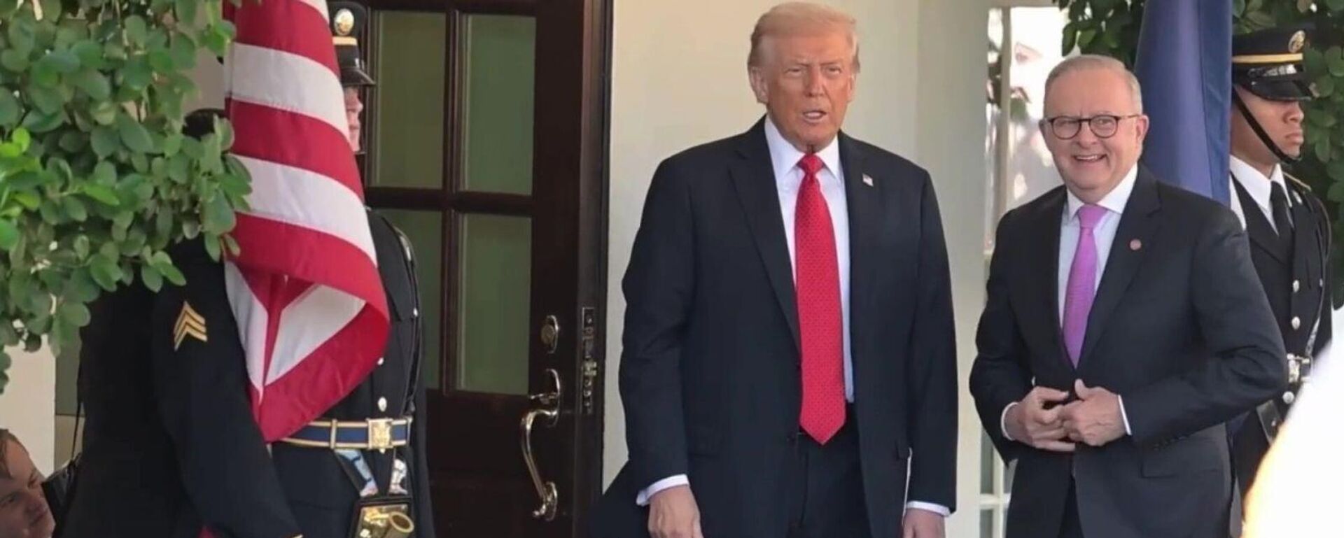 Trump ve Albanese - Sputnik Türkiye, 1920, 20.10.2025