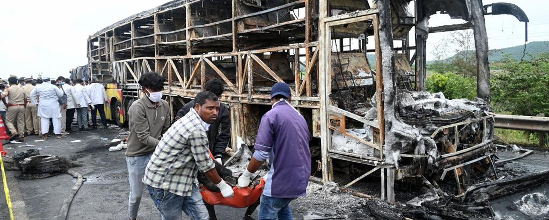 Hindistan otobüs kazası - Sputnik Türkiye, 1920, 24.10.2025