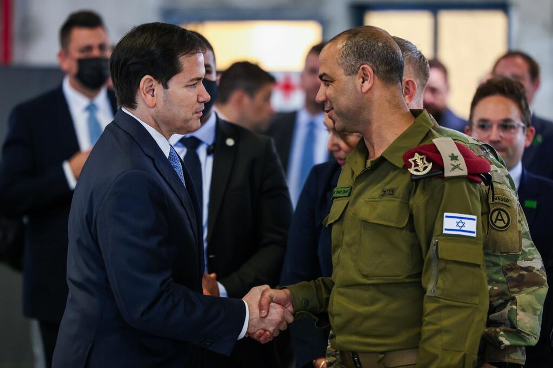 Marco Rubio, İsrail'de Sivil-Askeri Koordinasyon Merkezi'ni ziyaret etti - Sputnik Türkiye, 1920, 24.10.2025