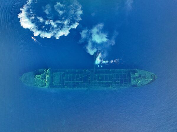 İzmir’in Çeşme ilçesinde 2004 yılında Aliağa’ya söküm için götürülürken batan Monem gemisi üstünden geçen yılların ardından su altı canlıları için bir resife ve dalgıçlar için de bir dalış noktasına dönüştüğü belirtiliyor.  - Sputnik Türkiye