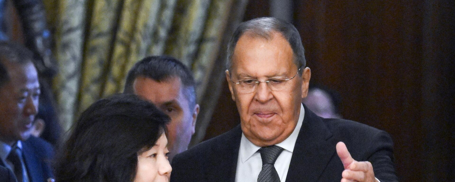 Переговоры глав МИД РФ С. Лаврова и КНДР Цой Сон Хи - Sputnik Türkiye, 1920, 27.10.2025