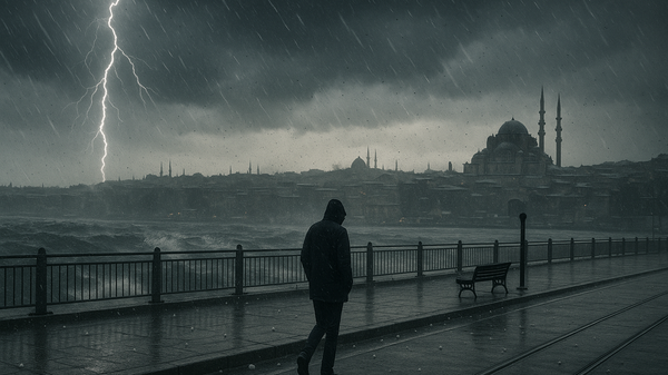 Meteoroloji'den kritik uyarı: Kuvvetli yağış ve rüzgar fırtına şeklinde etkili olacak - Sputnik Türkiye