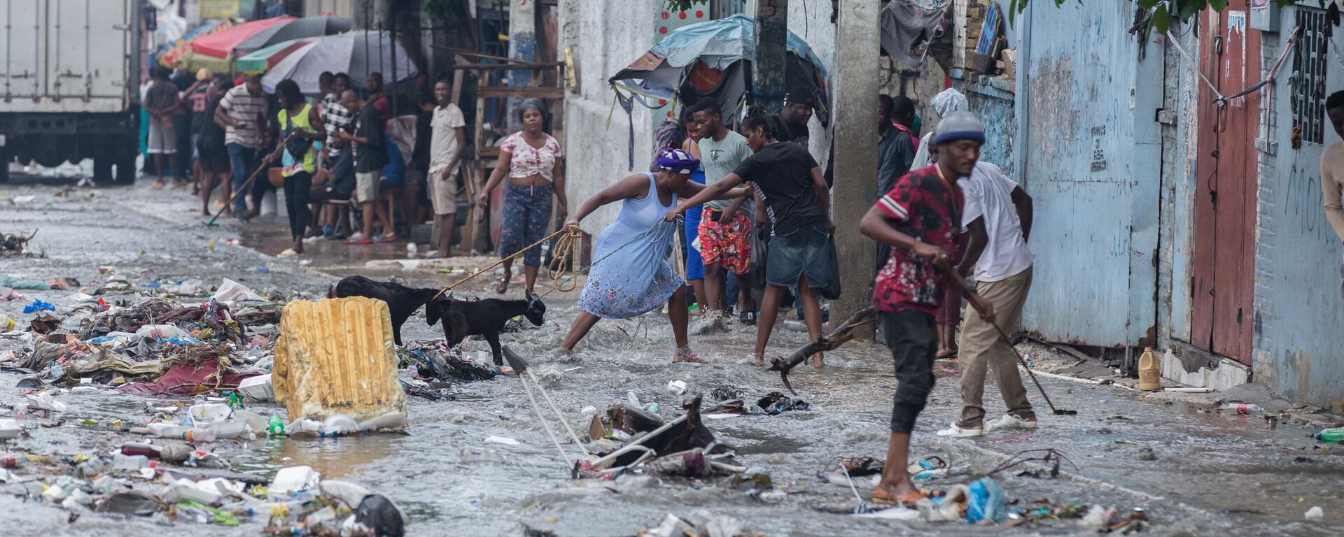 Melissa Kasırgası'nın neden olduğu sel sonucu Haiti'de 25 kişi öldü - Sputnik Türkiye, 1920, 30.10.2025