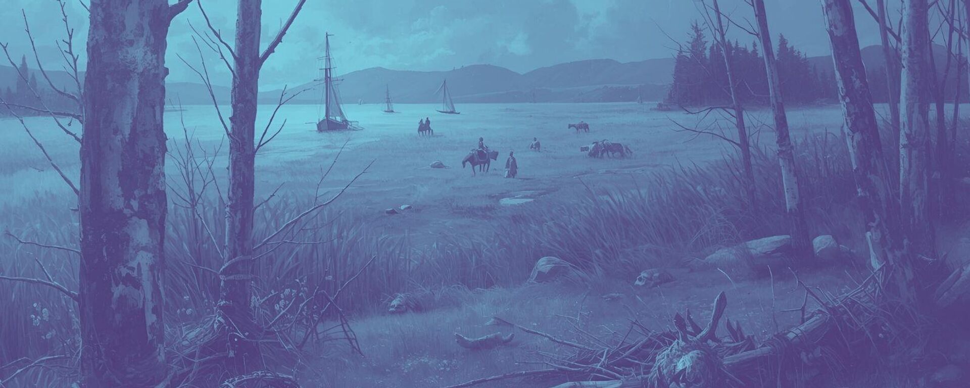 Amerika kıtasına giden ilk insanlar (Temsili) - Sputnik Türkiye, 1920, 30.10.2025