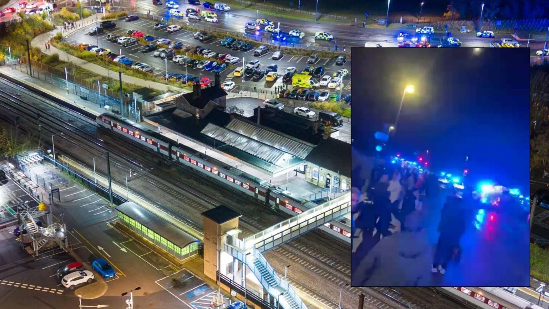 İngiltere'de Cambridge yakınlarında, Doncaster’dan Londra King’s Cross’a giden trende bıçaklı saldırı. - Sputnik Türkiye, 1920, 02.11.2025