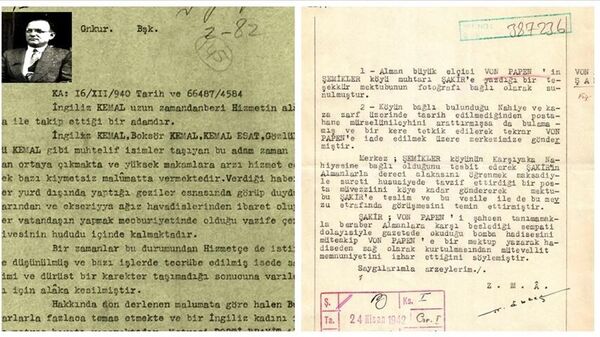 MİT, hakkında romanlar yazılıp filmler çekilen İngiliz Kemale ilişkin belge paylaştı - Sputnik Türkiye