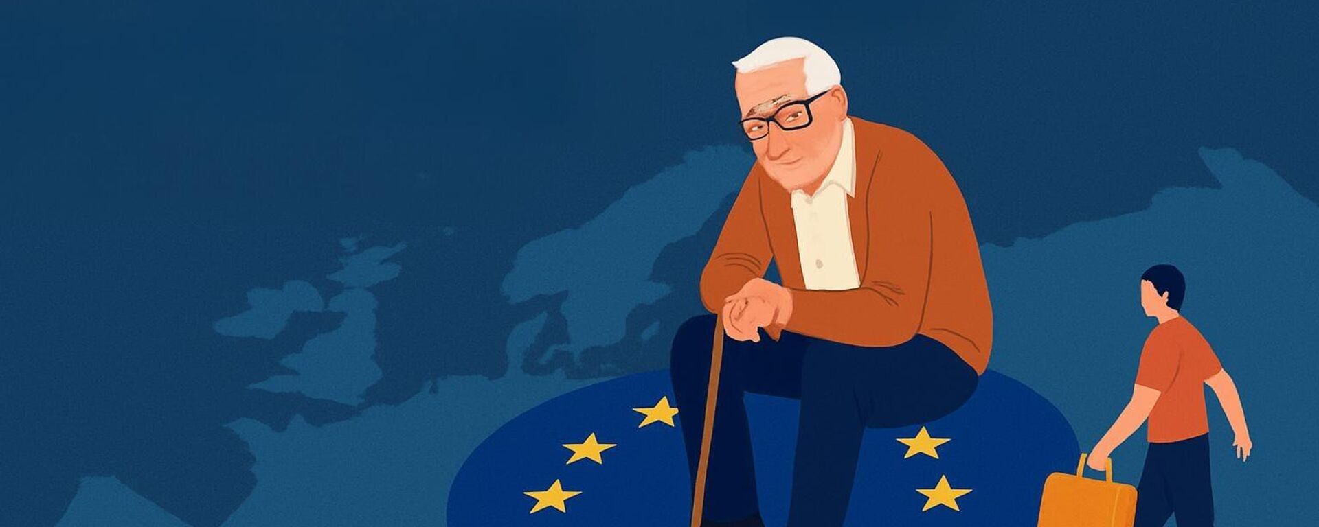 Avrupa yaşlı nüfus - Sputnik Türkiye, 1920, 13.02.2026