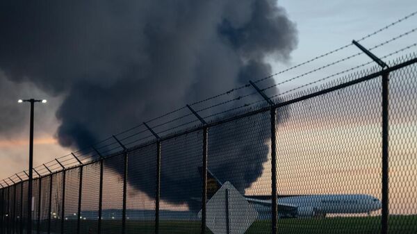 ABD'de kargo uçağı düştü - Sputnik Türkiye