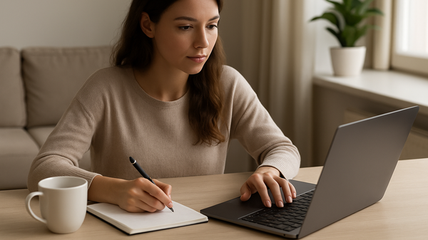 Evde çalışan kadın  - Sputnik Türkiye