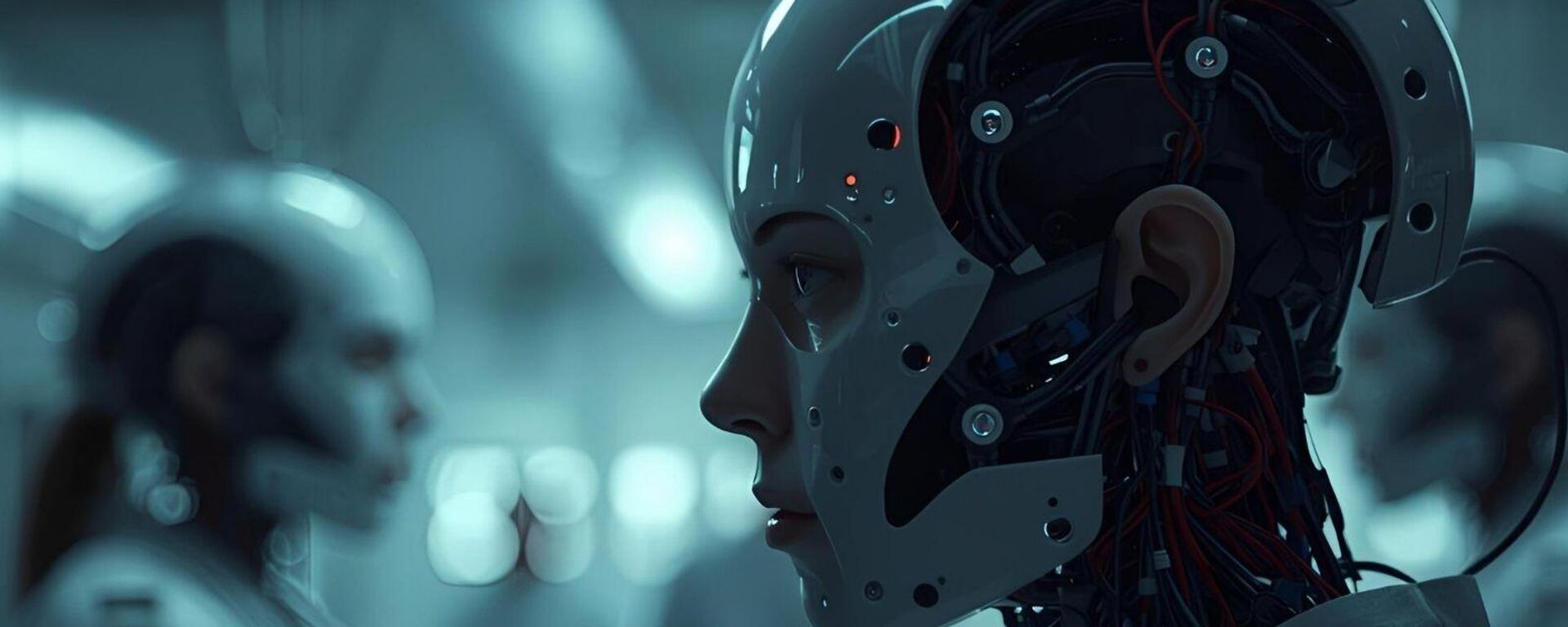 Robot-İnsan arayüzü (Temsili görsel) - Sputnik Türkiye, 1920, 30.11.2025