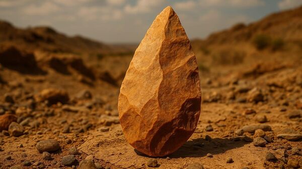 arkeolojik taş aletler - Sputnik Türkiye