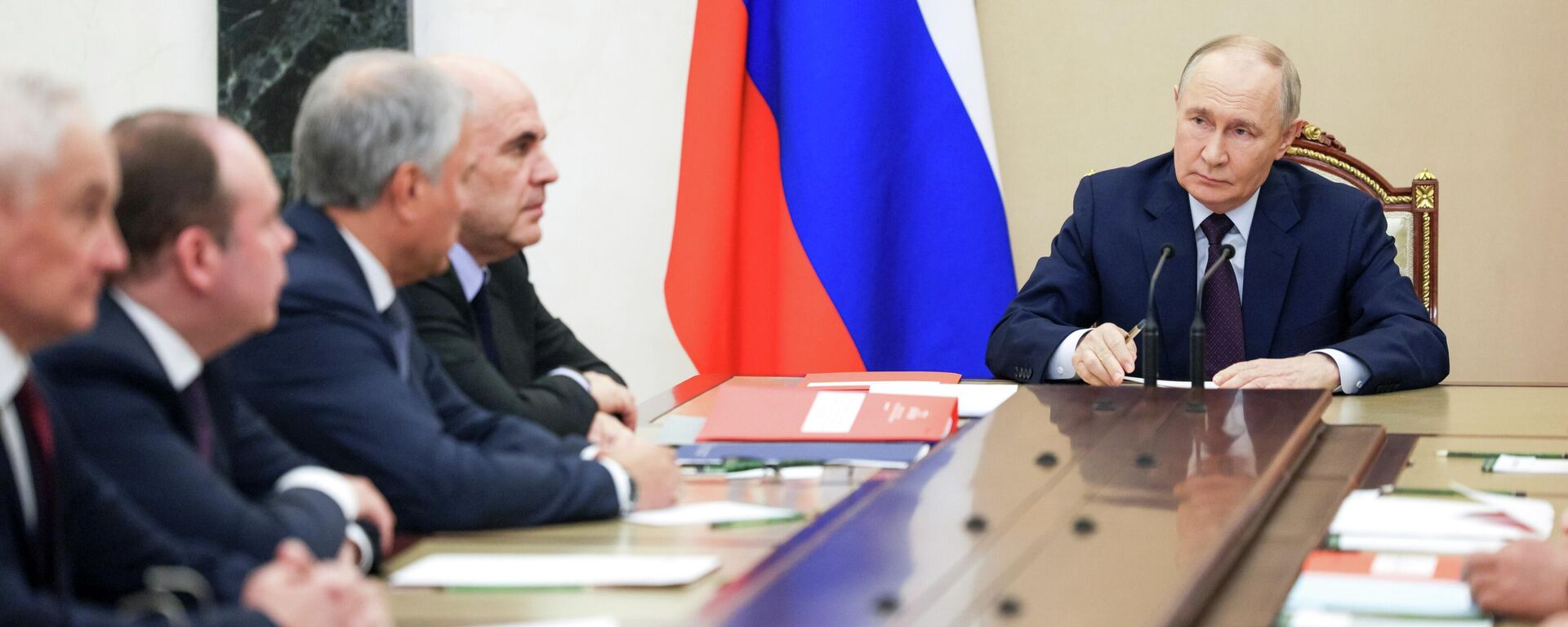 Президент Владимир Путин провел заседание Совбеза РФ - Sputnik Türkiye, 1920, 05.11.2025