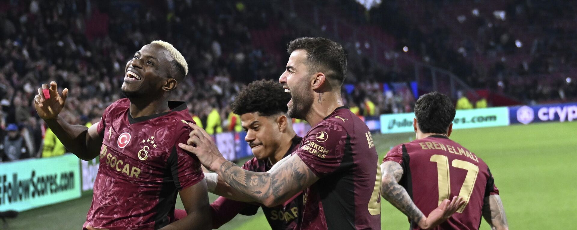  Ajax maçının ardından Galatasaray oyuncuları sevinç yaşadı - Sputnik Türkiye, 1920, 06.11.2025