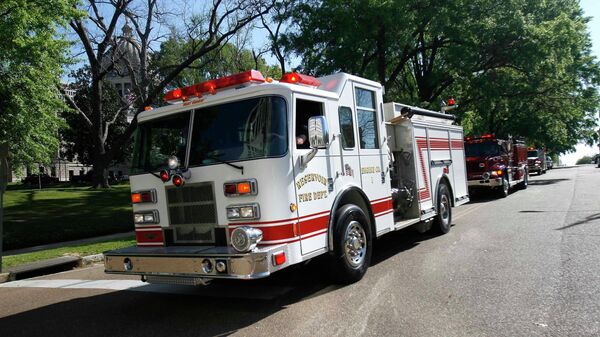 ABD'nin Mississippi Eyaleti itfaiye aracı - Sputnik Türkiye