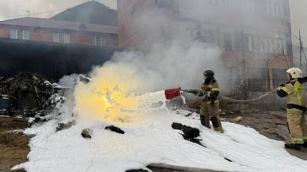 Крушение вертолета в Дагестане - Sputnik Türkiye