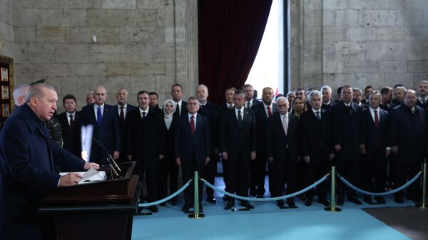 Cumhurbaşkanı Recep Tayyip Erdoğan - Sputnik Türkiye