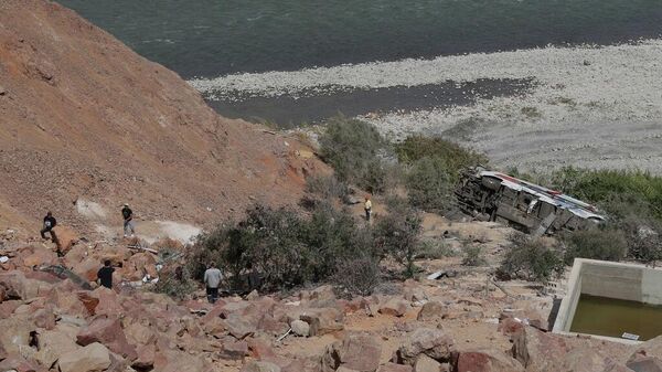 Peru'da trafik kazası - Sputnik Türkiye