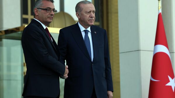 Erdoğan ve Erhürman - Sputnik Türkiye