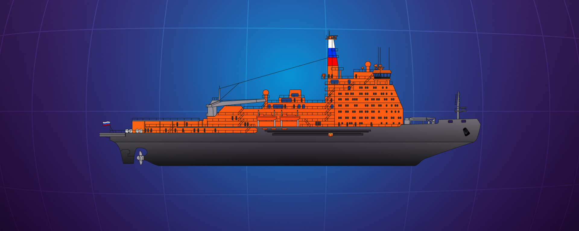 Bugün temeli atılmış olan yeni Rus nükleer buzkıran Stalingrad'ın teknik özellikleri neler? - Sputnik Türkiye, 1920, 18.11.2025