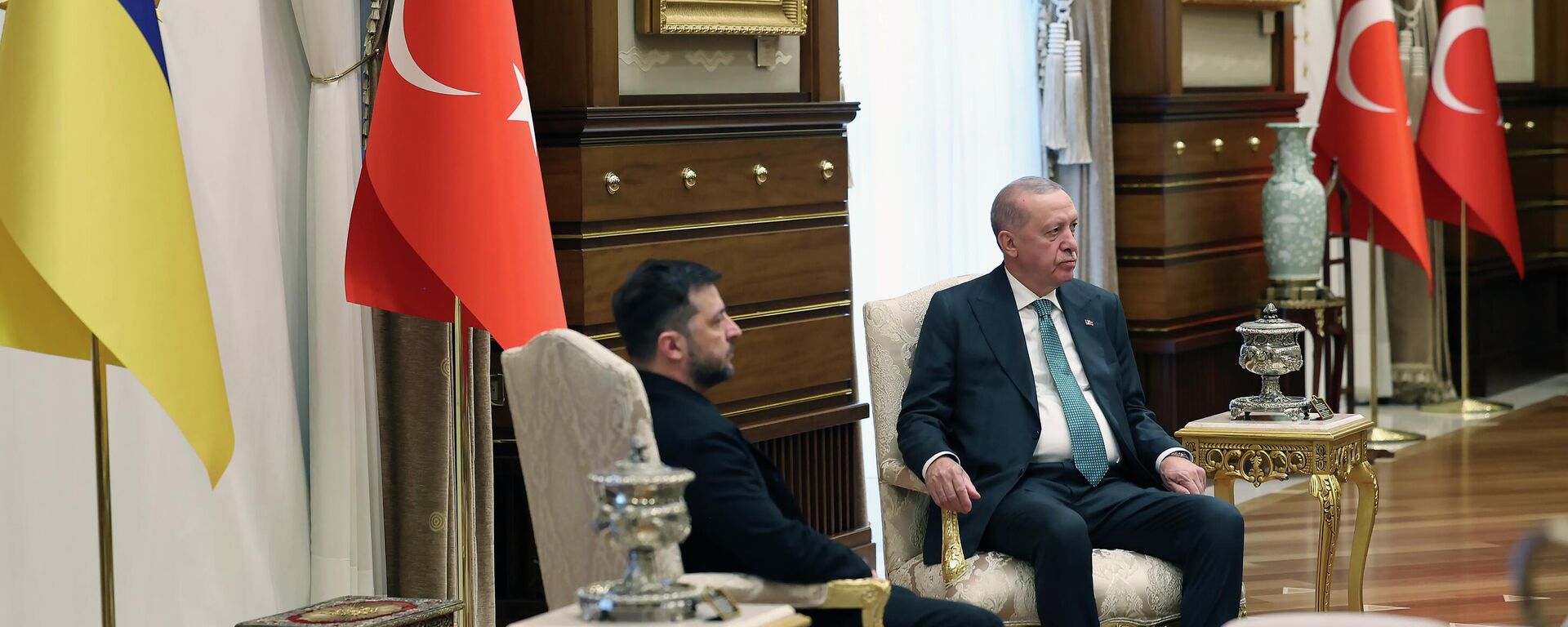 Cumhurbaşkanı Recep Tayyip Erdoğan ve Vladimir Zelenskiy - Sputnik Türkiye, 1920, 19.11.2025