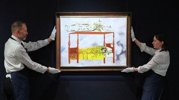 Frida Kahlo'nun El sueno (La cama) adlı otoportresi - Sputnik Türkiye