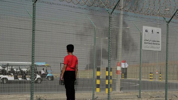 Dubai Air Show'da düşen HAL Tejas savaş jeti - Sputnik Türkiye