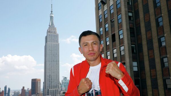 Боксер Геннадий Головкин - Sputnik Türkiye