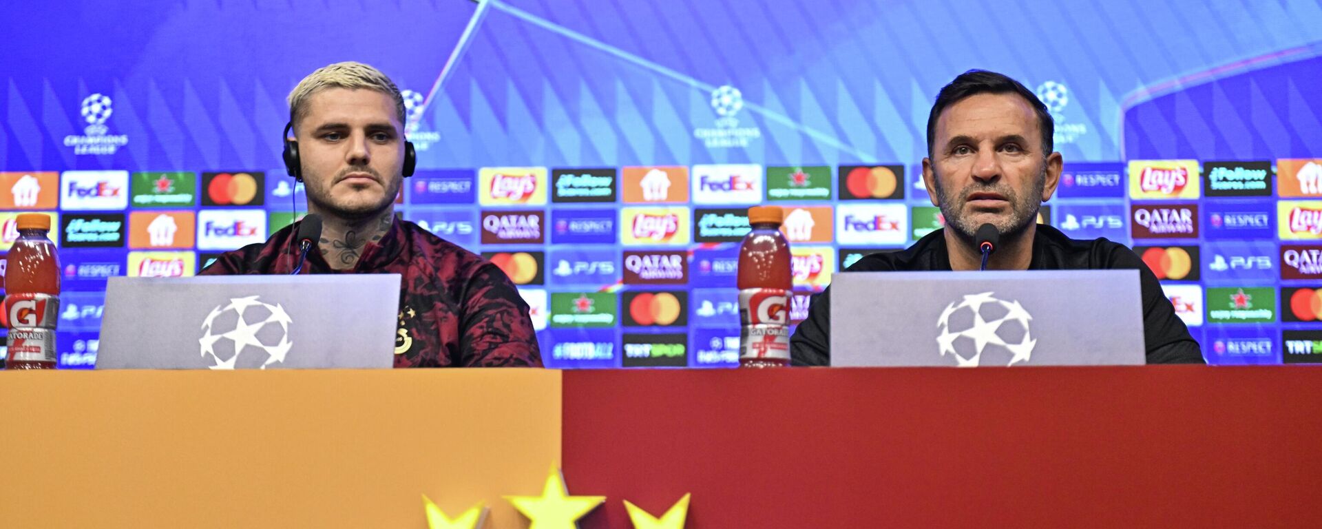 Mauro Icardi ve Okan Buruk - Sputnik Türkiye, 1920, 24.11.2025