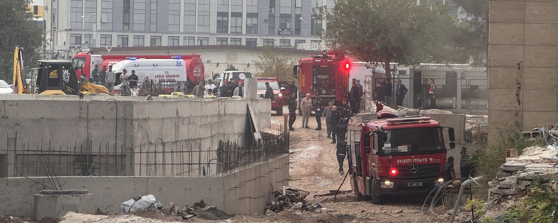 Şanlıurfa Adliyesi'nin Adli Emanet Deposu'nda patlama - Sputnik Türkiye, 1920, 26.11.2025