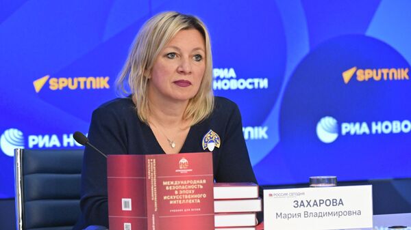 Rusya Dışişleri Bakanlığı Sözcüsü Mariya Zaharova - Sputnik Türkiye