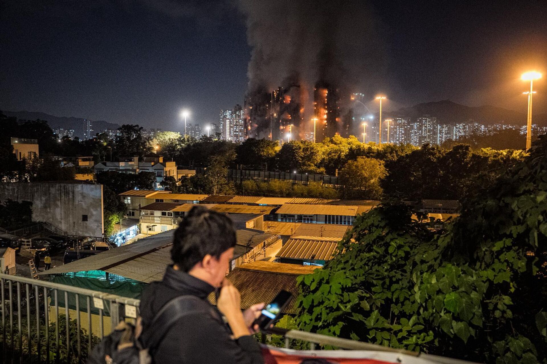 Hong Kong yangın felaketi Hong Kong yangın felaketi - Sputnik Türkiye, 1920, 27.11.2025